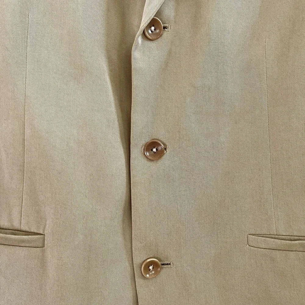 Geoffrey Beene Vintage Mens Tan Blazer Sports Jacket Geoffrey Beene Mens Tan 397